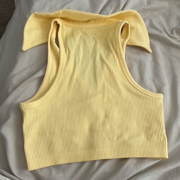 Garage Stefani Seamless Polo Tank - Pale Banana - Picture 5 of 5